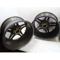 04 Mercedes R230 SL500 wheels, set of 4, AMG style aftermarket, staggered, 8.5x18, 9.5x18 ET35