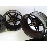 04 Mercedes R230 SL500 wheels, set of 4, AMG style aftermarket, staggered, 8.5x18, 9.5x18 ET35