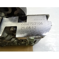 04 Mercedes R230 SL500 valve body with solenoids 722.9 2202703106