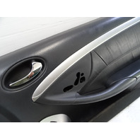 05 Mercedes W209 CLK55 door panel, right front, black, AMG