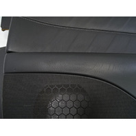 05 Mercedes W209 CLK55 door panel, left front, black, AMG