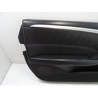 05 Mercedes W209 CLK55 door panel, left front, black, AMG