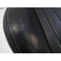 05 Mercedes W209 CLK55 seat cushion, back, right front, black, AMG