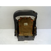 05 Mercedes W209 CLK55 seat cushion, back, right front, black, AMG