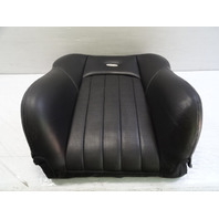 05 Mercedes W209 CLK55 seat cushion, back, left front, black, AMG