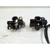 05 Mercedes W209 CLK55 lock, hood latch w/cable, 2038800060