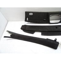 05 Mercedes W209 CLK55 trim set, convertible headliner, alcantara suede, black charcoal, AMG, 2096905025, 2096920100