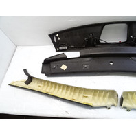 05 Mercedes W209 CLK55 trim set, convertible headliner, alcantara suede, black charcoal, AMG, 2096905025, 2096920100