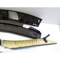 05 Mercedes W209 CLK55 trim set, convertible headliner, alcantara suede, black charcoal, AMG, 2096905025, 2096920100