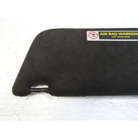 05 Mercedes W209 CLK55 sun visor, right, alcantara suede, black charcoal, AMG