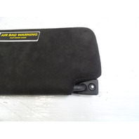 05 Mercedes W209 CLK55 sun visor, right, alcantara suede, black charcoal, AMG