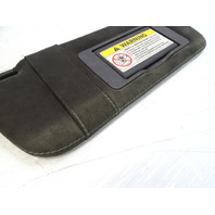 05 Mercedes W209 CLK55 sun visor, right, alcantara suede, black charcoal, AMG