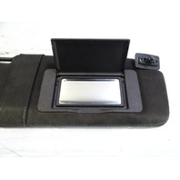 05 Mercedes W209 CLK55 sun visor, right, alcantara suede, black charcoal, AMG