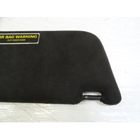 05 Mercedes W209 CLK55 sun visor, left, alcantara suede, black charcoal, AMG