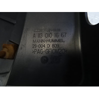 05 Mercedes W209 CLK55 trim, engine cover M113 AMG