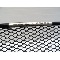 03 Mercedes R230 SL500 grille, mesh, front center bumper, 2308850053 SL500 SL600