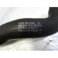 03 Mercedes R230 SL500 hose set, radiator coolant, lower and upper hose, 2305010282, 2305012182