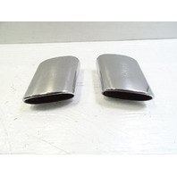 03 Mercedes R230 SL500 exhaust tips, set, left and right OEM
