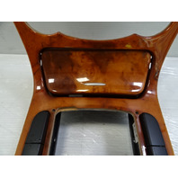 03 Mercedes R230 SL500 center console, wood trim, w/ashtray, 2306801539, walnut