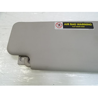 03 Mercedes R230 SL500 sunvisor, left 2308170320 alpaca gray