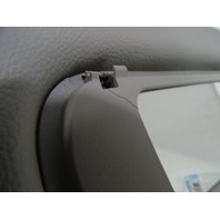 03 Mercedes R230 SL500 sunvisor, left 2308170320 alpaca gray