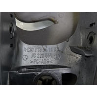 03 Mercedes R230 SL500 trim, w/ seat back recline switch, right alpaca gray 2309130411