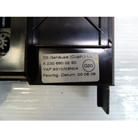 03 Mercedes R230 SL500 cup holder, 2306800250