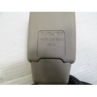 03 Mercedes R230 SL500 seat belt buckle, left/right 2158600369, alpaca gray