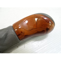 03 Mercedes R230 SL500 gear shift knob, gray, w/wood 2302671710