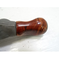 03 Mercedes R230 SL500 gear shift knob, gray, w/wood 2302671710