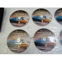 03 Mercedes R230 SL500 navigation CD set #1-12, Release 07/01, Q6460085