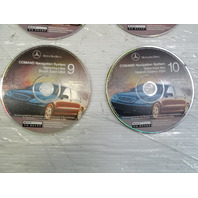 03 Mercedes R230 SL500 navigation CD set #1-12, Release 07/01, Q6460085