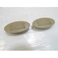 03 Mercedes R230 SL500 trim set, oval door panel covers, gray