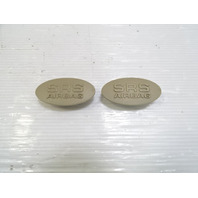 03 Mercedes R230 SL500 trim set, oval door panel covers, gray