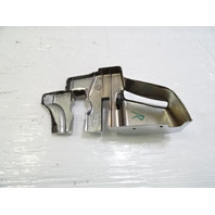83 Mercedes R107 380SL trim, B pillar cover, right chrome 1076930435