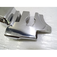 83 Mercedes R107 380SL trim, B pillar cover, left chrome 1076930335
