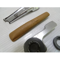 83 Mercedes R107 380SL handle, hard top / soft top release, palomino