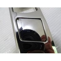 83 Mercedes R107 380SL door handle trim, interior, left, chrome