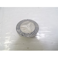 83 Mercedes R107 380SL emblem, on hood, star, 107 Puc