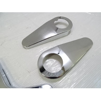 83 Mercedes R107 380SL trim set, seat hinge covers, 1079130528 1079131428