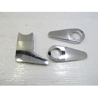 83 Mercedes R107 380SL trim set, seat hinge covers, 1079130528 1079131428