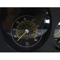 83 Mercedes R107 380SL instrument cluster, speedometer