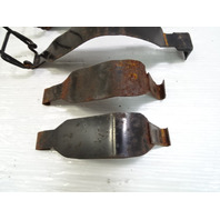 83 Mercedes R107 380SL battery box tray hold down brackets
