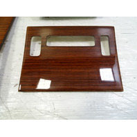 83 Mercedes R107 380SL wood trim set, center console, shifter ashtray zebrano