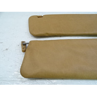 83 Mercedes R107 380SL sunvisor set, left and right, palomino