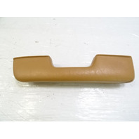 83 Mercedes R107 380SL grab handle, on door panel, left, palomino armrest