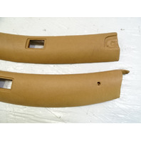 83 Mercedes R107 380SL trim set, interior, headliner sunvisor area, palomino