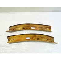 83 Mercedes R107 380SL trim set, interior, headliner sunvisor area, palomino