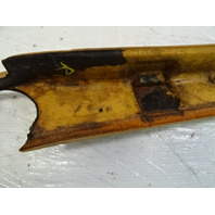 83 Mercedes R107 380SL trim, interior, A-pillar cover, brown right