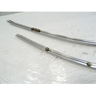 83 Mercedes R107 380SL trim set, for convertible top boot surround, chrome